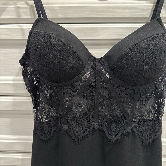 Corset Top Lace Cocktail Dress - Picture 7 of 9